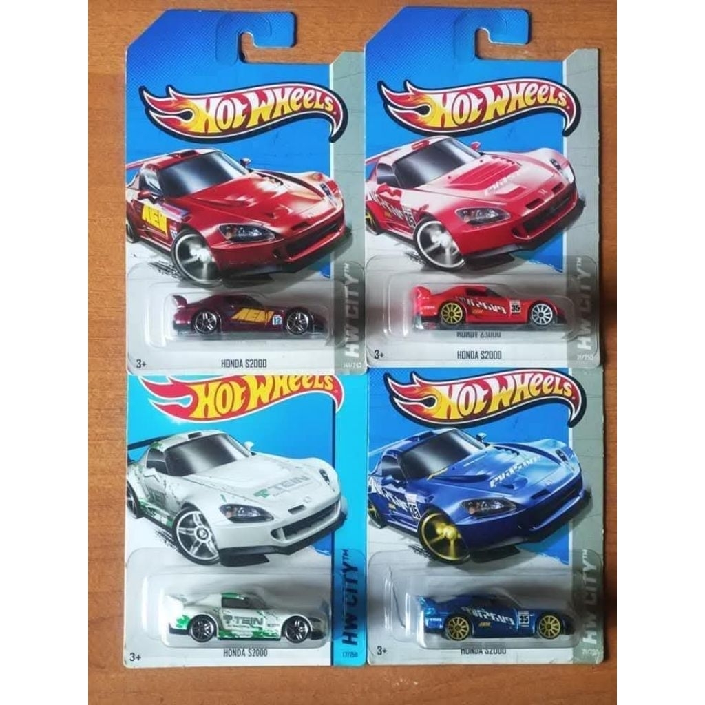 hotwheels S2000 AEM Merah maron, S2000 Biru, S2000 Putih, S2000