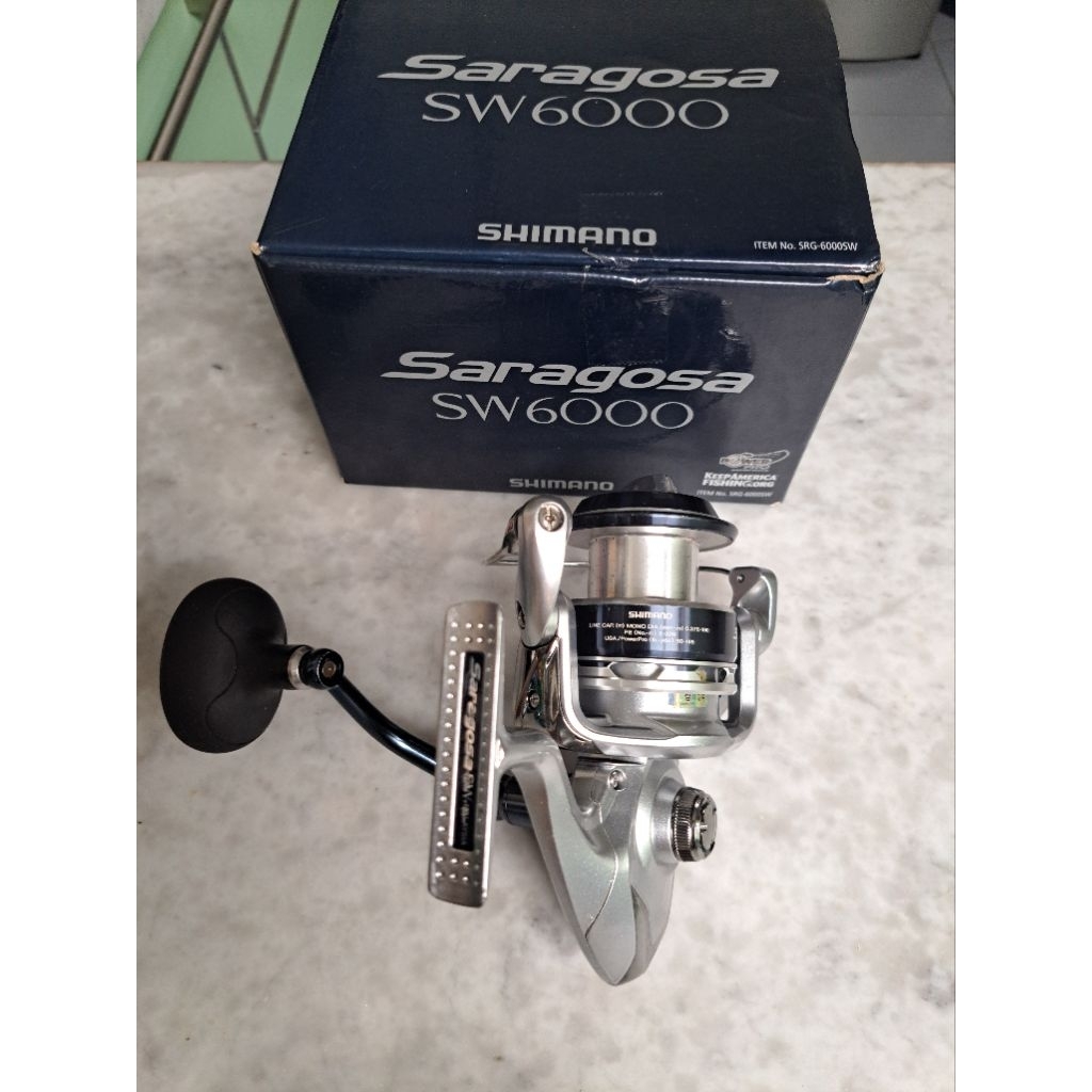 Shimano Saragosa Sw 6000 Second Mulus