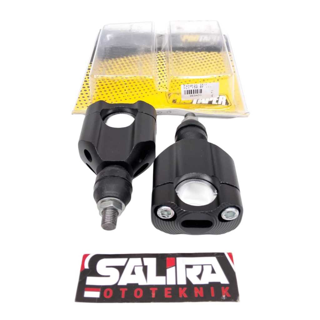 Raiser Pangkon Bracket Breket Stir Steer Motor KLX 150 BF Protaper Hitam