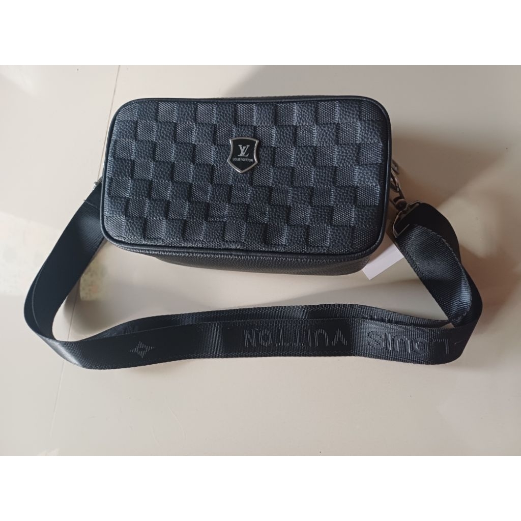 Tas Slingbag-Handbag Pria Kulit Asli LV