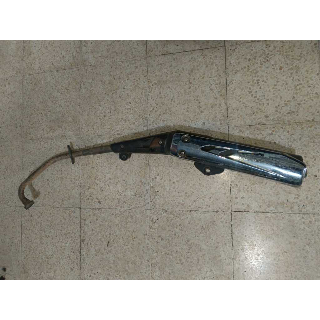 Knalpot ( Bahan / Perlu Servis ) Yamaha Jupiter MX Old Ori Copotan