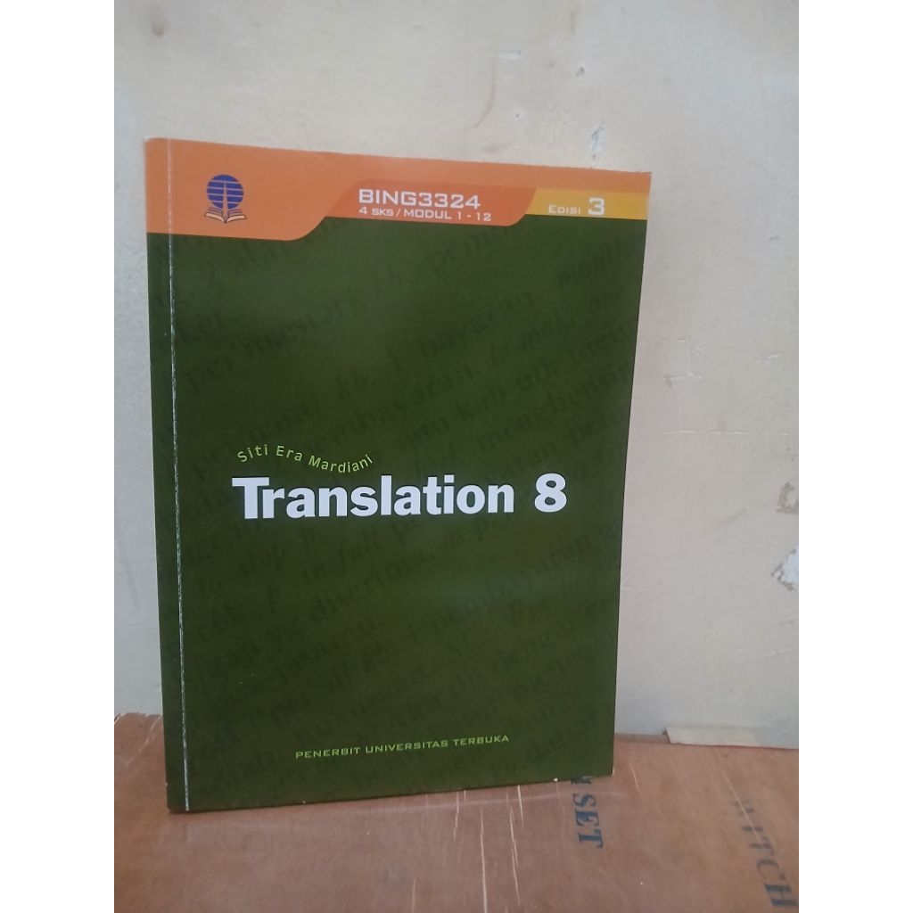 Buku Materi Pokok (BMP)/Modul Universitas Terbuka (UT) Prodi Sastra Inggris