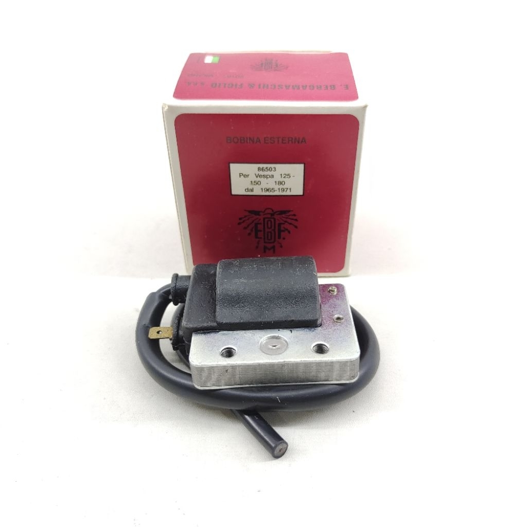 BOBINA Coil Koil Ignition Penyalaan Pengapian Super Print Bobina Vespa 125 ( 1965 - 1971 ) BOBINA