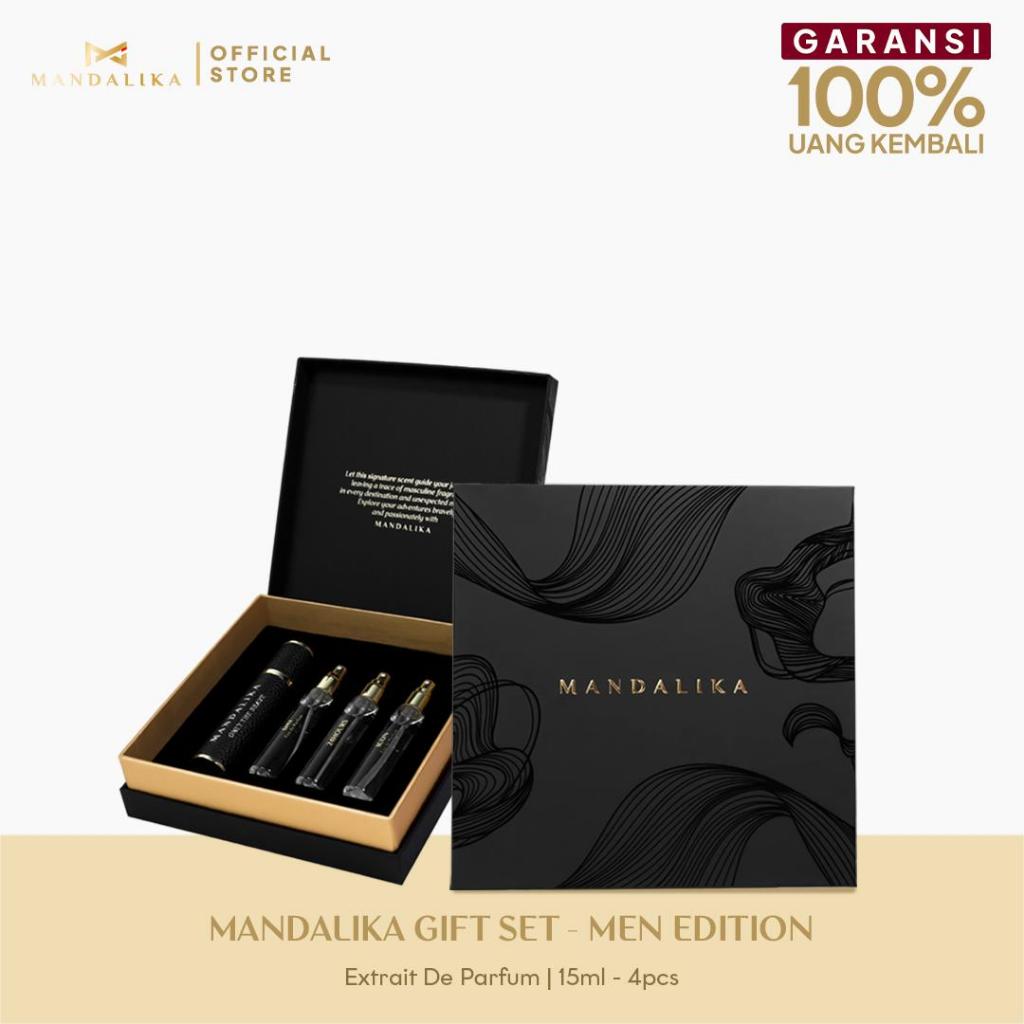 Mandalika Gift Set Men Edition - 4 Parfum 15ml