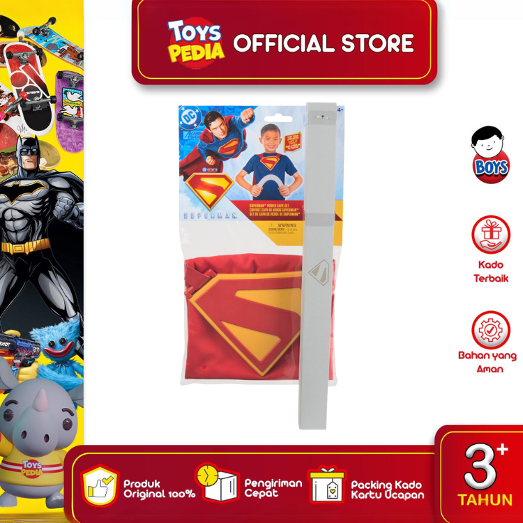 Mainan Superman Movie Roleplay Superman Power Cape Set