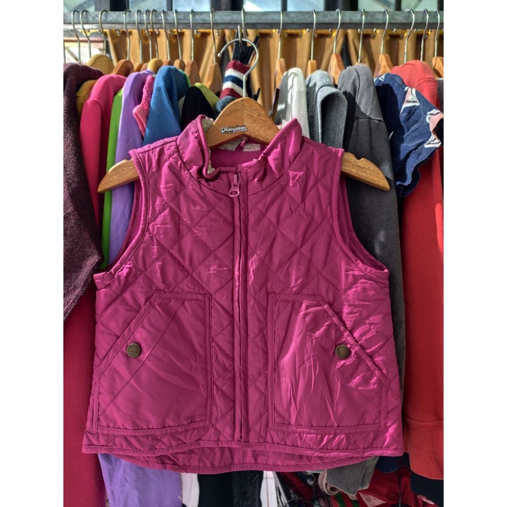 jacket /coat anak perempuan GAP pink size 2-3th