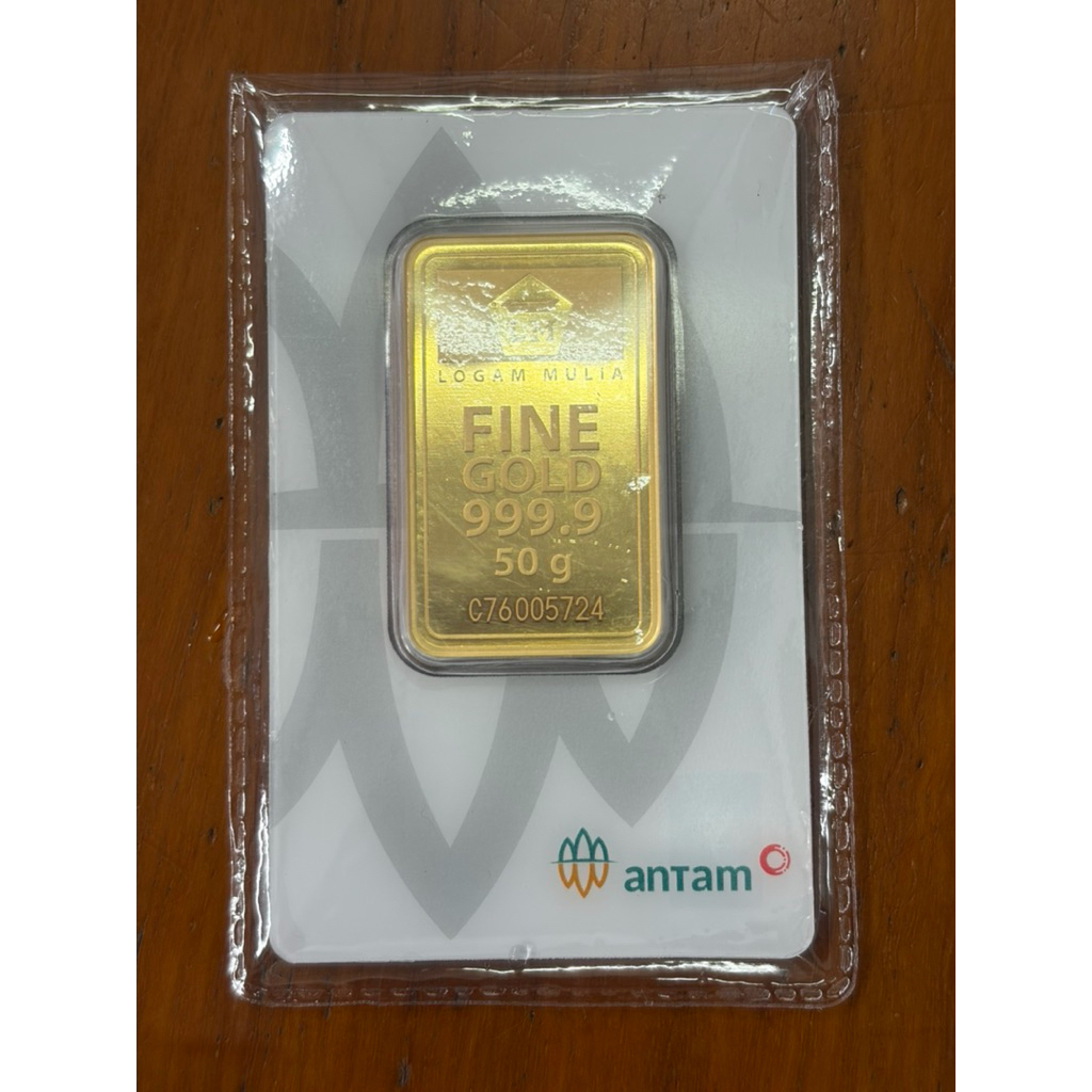 LM ANTAM 50GR PRODUKSI 2026 CERTIEYE TERBARU 