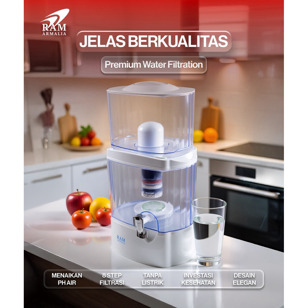 RAM PREMIUM WATER FILTRATION, HEXAGONAL WATER PROCESSOR