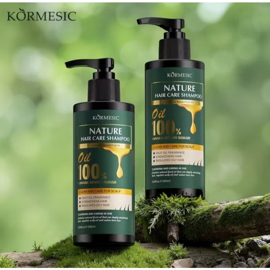 Shampoo Penumbuh Rambut Cepat - Anti Ketombe dan Rontok - Penghitam Rambut Uban