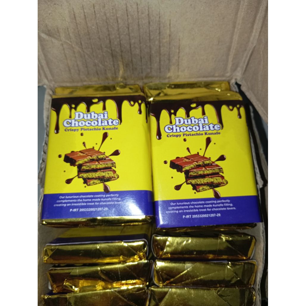 Coklat Dubai Mini Pistachio Kunafe||Coklat Dubai Mini Endul||Ready Medan
