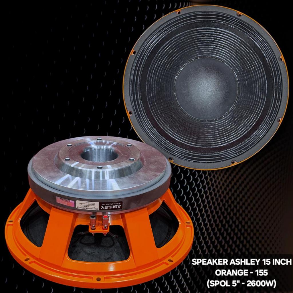 Speaker Ashley 15 Inch Orange 155 / Spk Komponen Ashley 15" Jingga Oranye - 155