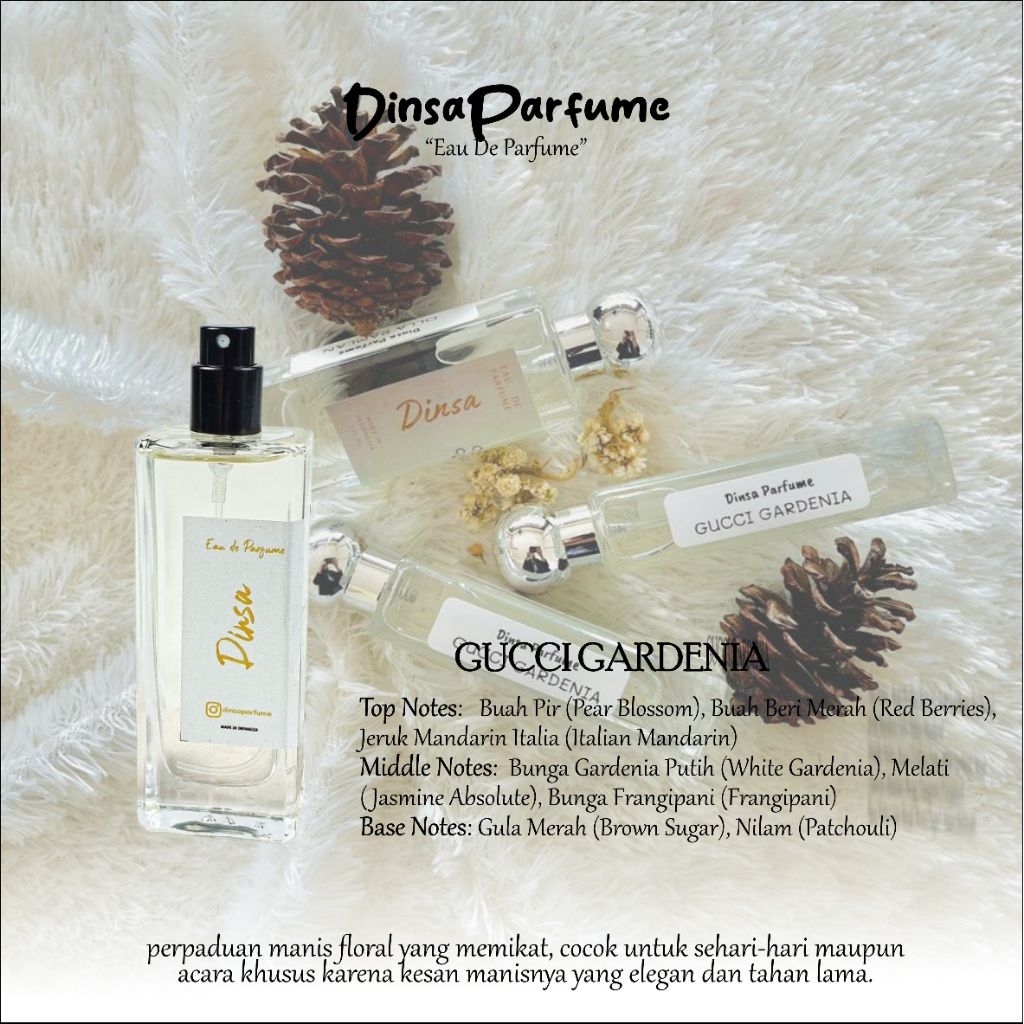 Gucci Gardenia - Dinsaparfume - Parfume - Parfume Wanita - Parfume Pria - Parfume Gucci