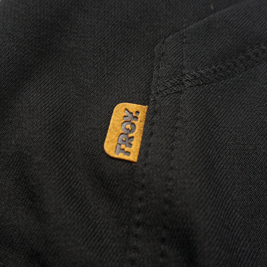 Troy Company Zipper Hoodie Black Fistra - Hoodie Zipper Hoodie Hitam ZHD 3266
