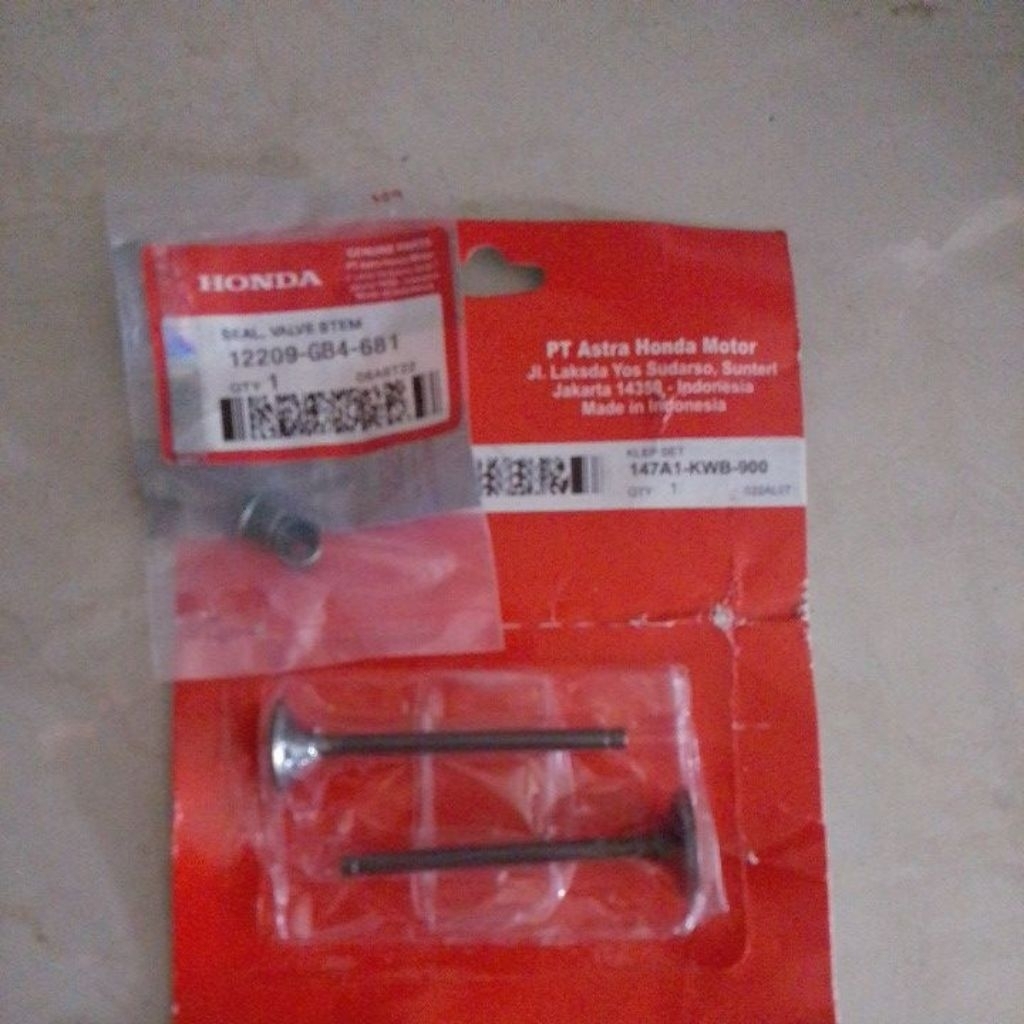 PAYUNG KLEP SET + SIL KLEP HONDA, REVO ABSOLUTE, REVO FIT, REVO FI BLADE KWB