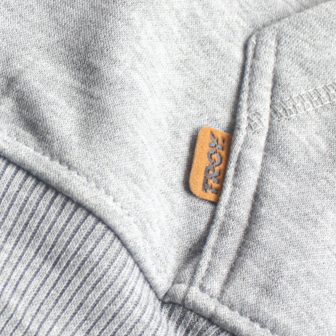 Troy Company Hoodie Zipper Grey Misty Shaman - Hoodie Zipper Hoodie Abu Misty ZHD 2843