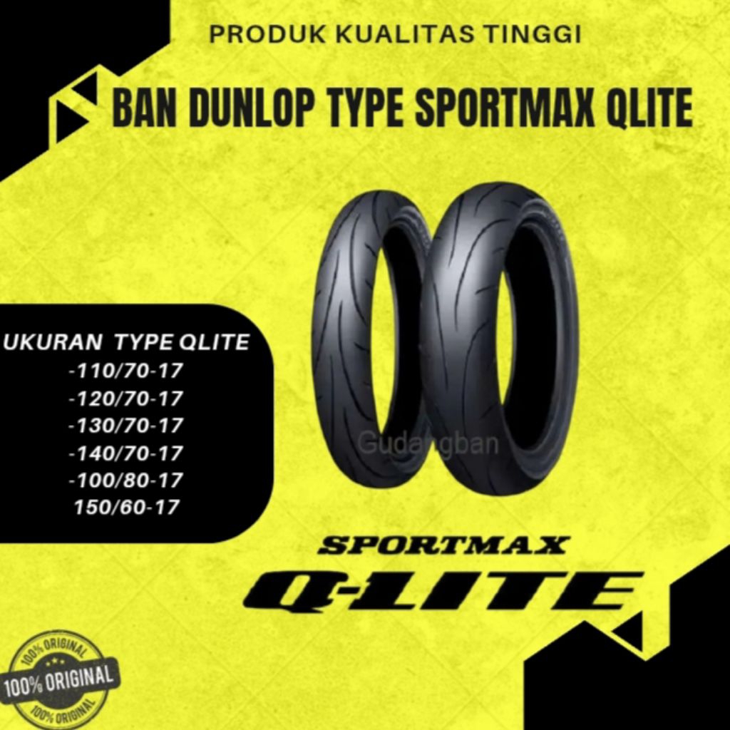 BAN DUNLOP SPORTMAX Q-LITE BAN SPORT TOURING DAN HARIAN RING 17