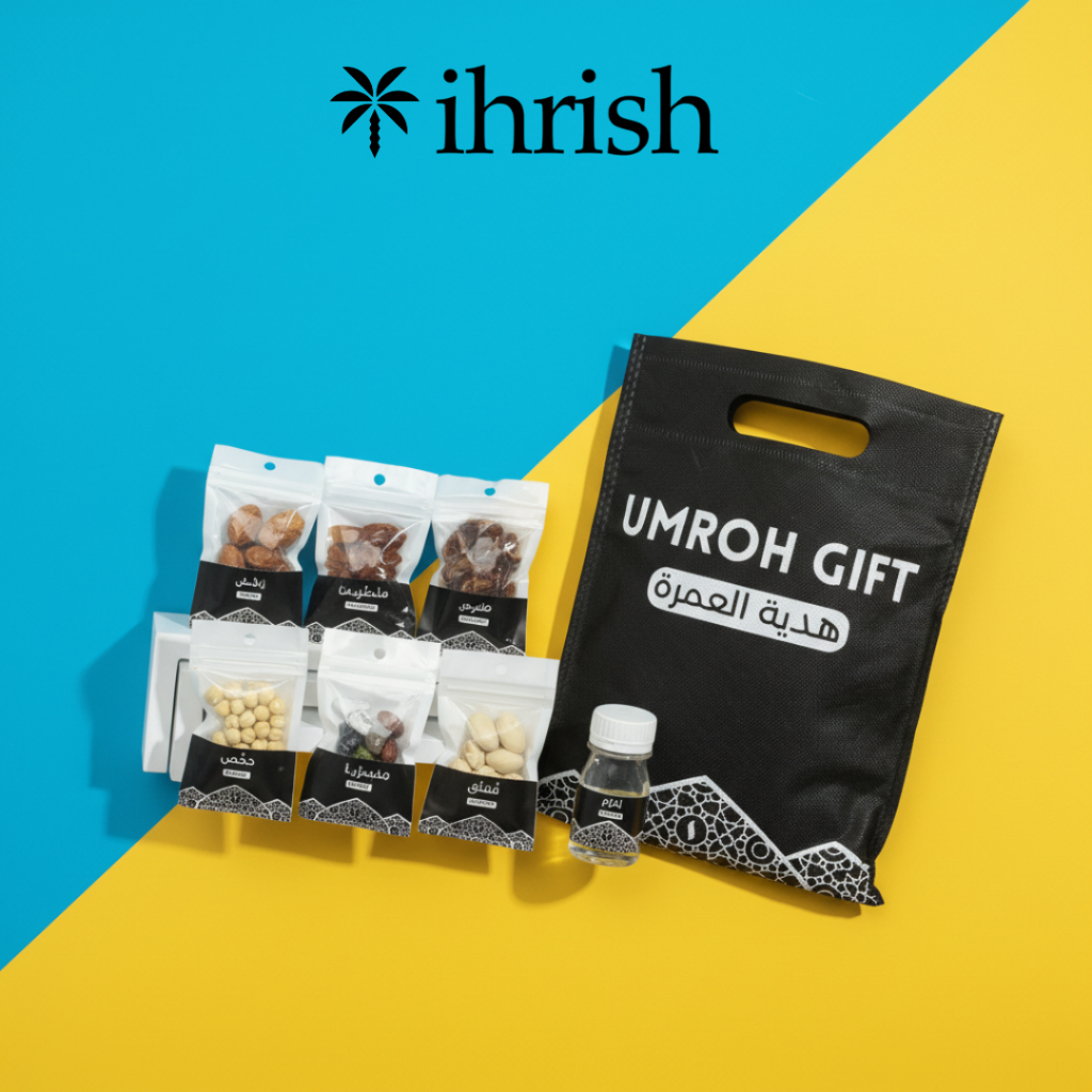 IHRISH - Paket Oleh Oleh Haji dan Umroh Premium | Oleh Oleh Umroh | Hajj Gift | Umroh Gift