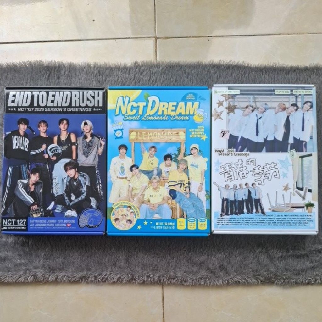 [Ready Stock] Season Greeting 2026 SG26 NCT 127, NCT DREAM, WAYV