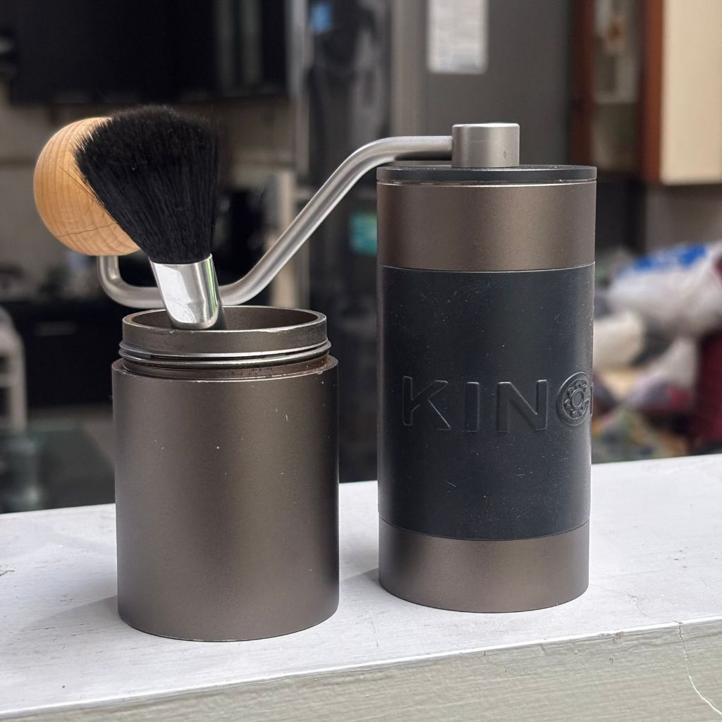 Preloved KINGRINDER K2 Manual Coffee Hand Grinder Kopi Espresso bukan Timemore 1Zpresso