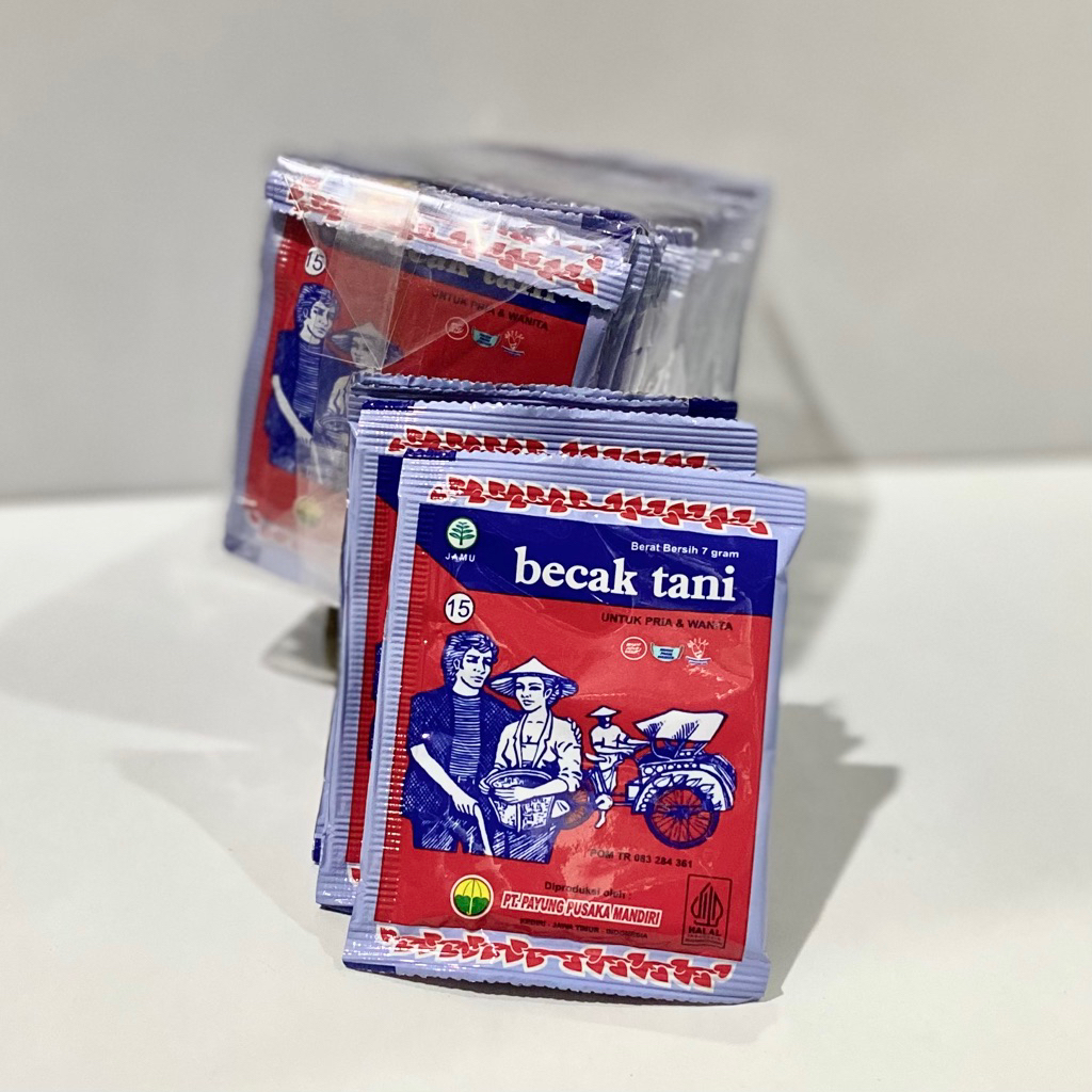 Jamu Pegal Linu Becak Tani