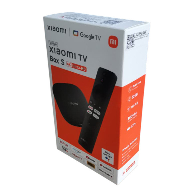 Xiaomi TV Box S 3rd Gen 4K Original Resmi