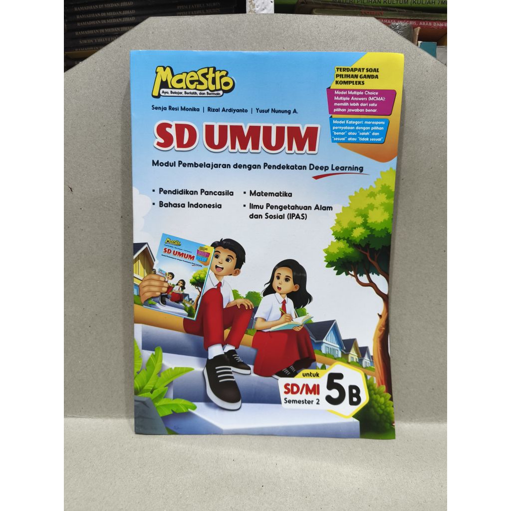 Buku LKS Maestro SD UMUM (Gabungan/Terpadu) Kelas 5 Kurikulum Merdeka CV Hasan Pratama