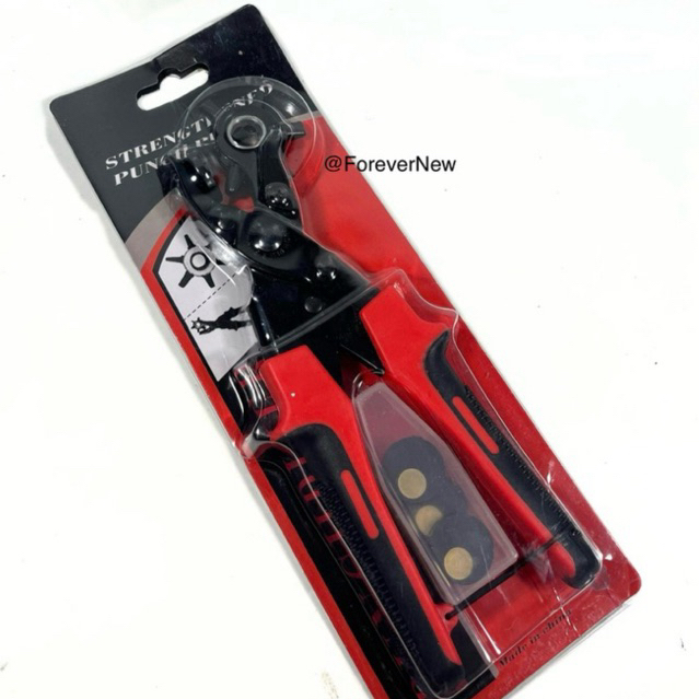 Tang Plong Sabuk Bulat Oval / Pelubang kulit ikat pinggang impor