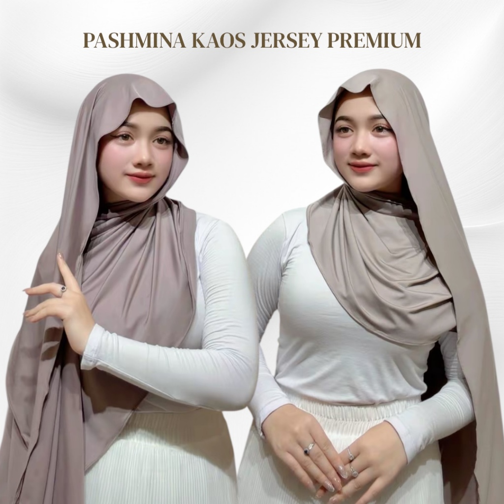 Pashmina Kaos Jersey Premium|| Pashmina Jersey Premium|| Pashmina Oman Shawl Turkey