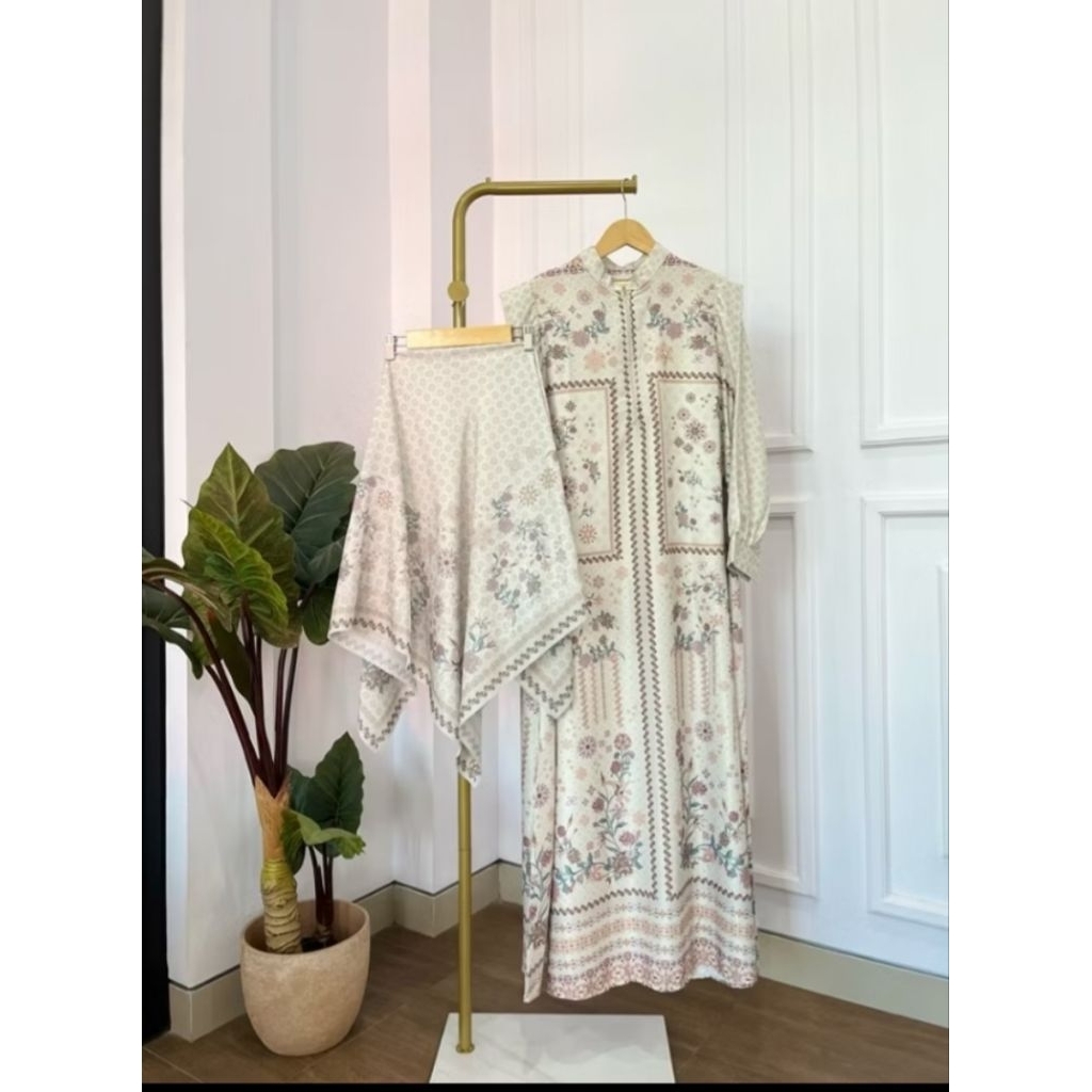 DAISY DRES GARDENIA SERIES DYN CLOTHING LINE SET SCARF