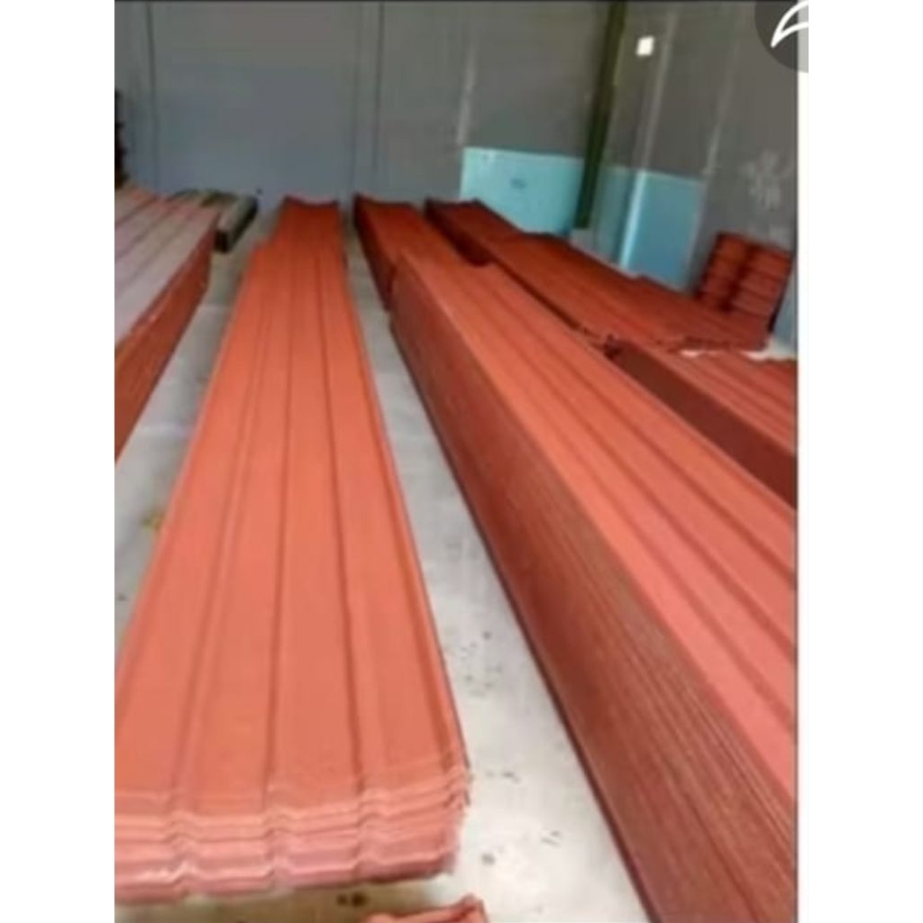 Atap SPANDEK PASIR 0,35 Full kuning 6 meter