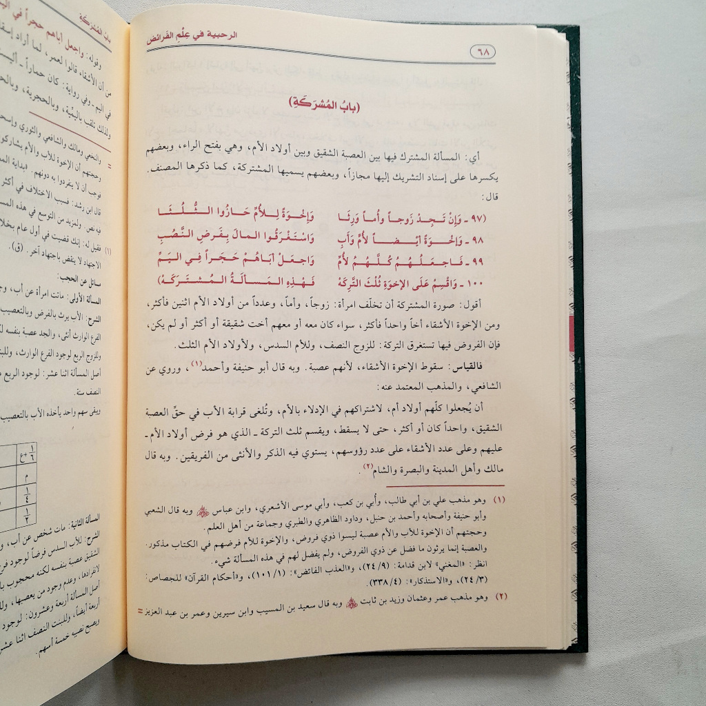 Jual Kitab Ar Rahbiyah Fi Ilmi Al Faraidh Skema Kertas Krem Kitab Ilmu Waris Syarah Ar Rohbiyyah Fi Ilmi Al Faroid Rahbiyyah Rohabiyah Ar Rohbiyyah | الرحبية في علم الفرائض Impor Original di Toko Kitab Alresalah
