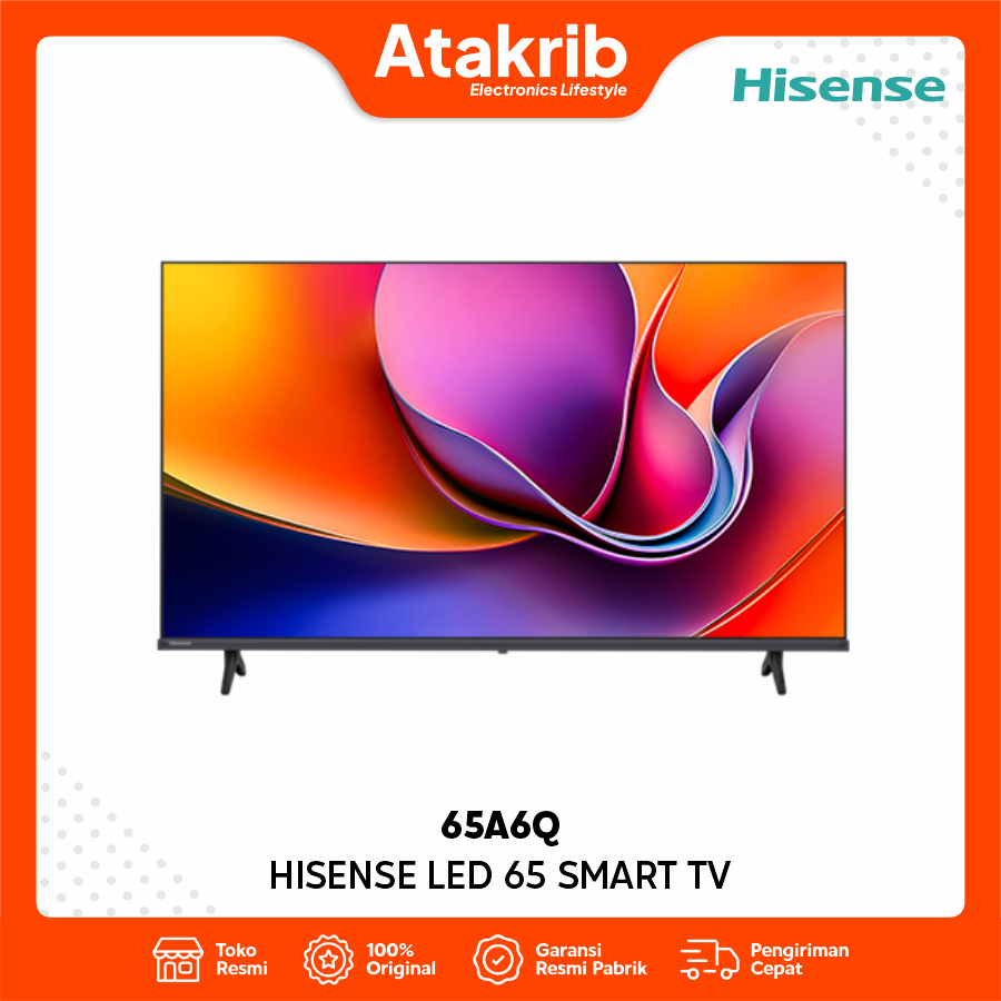 HISENSE LED 65 65A6Q 4K VIDAA SMART TV