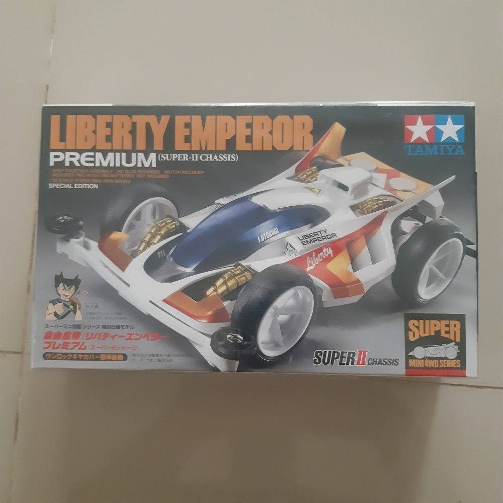 TAMIYA MINI 4WD LIBERTY EMPEROR PREMIUM (super II Chassis) ITEM 95027