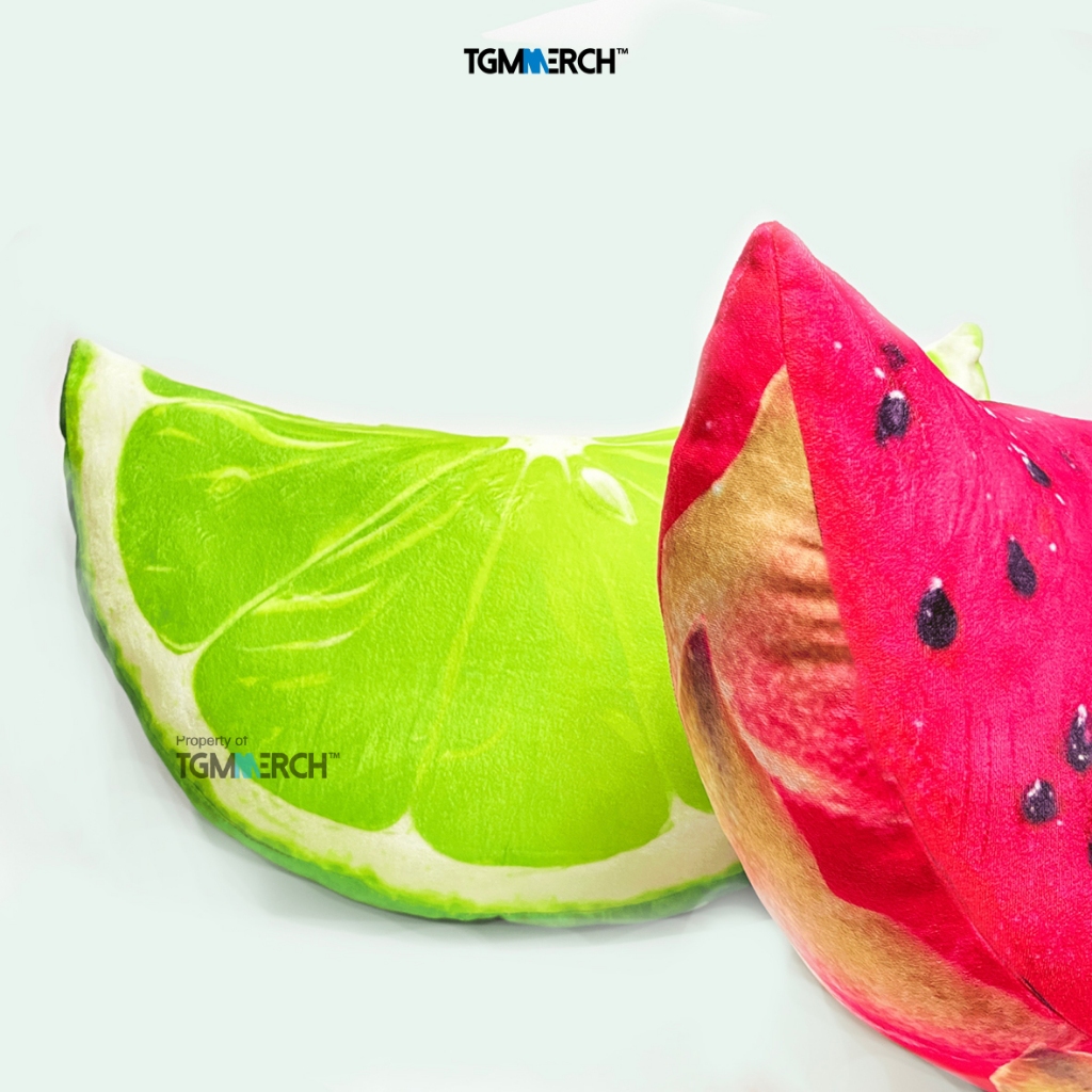 TGM MERCH - Bantal/guling Boneka Jumbo Motif Buah Potong