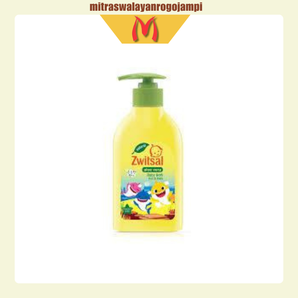 Zwitsal Natural Baby Bath, Shampoo 300ml Pump