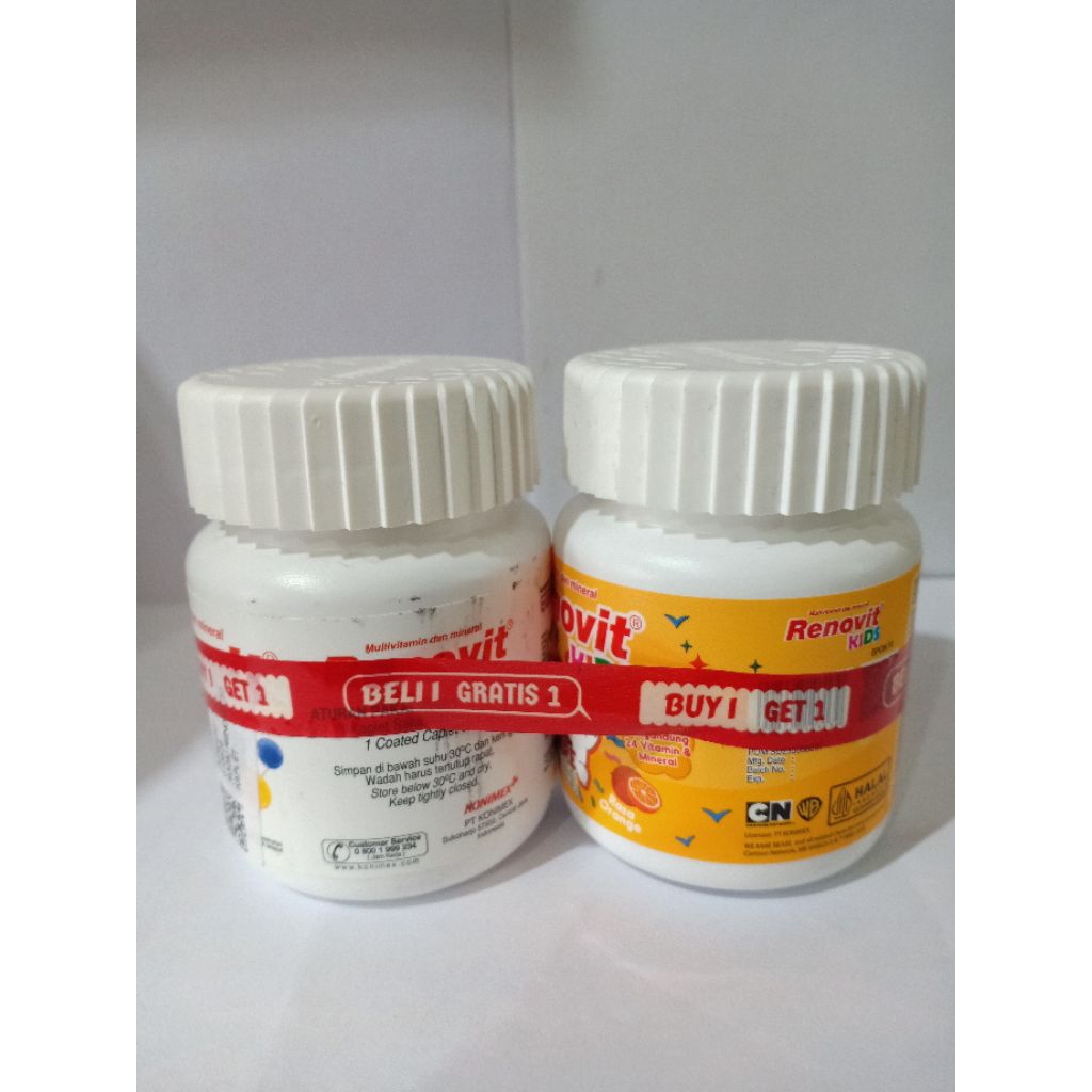 (Buy 1 Get 1) Renovit 30 Kaplet Free Renovit Kids