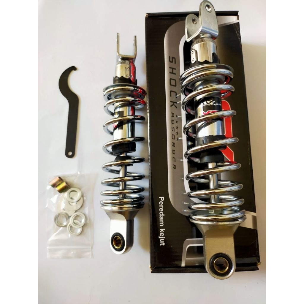 Shock Belakang Aerox155 Nouvo Z Nmax New 280 mm chrome