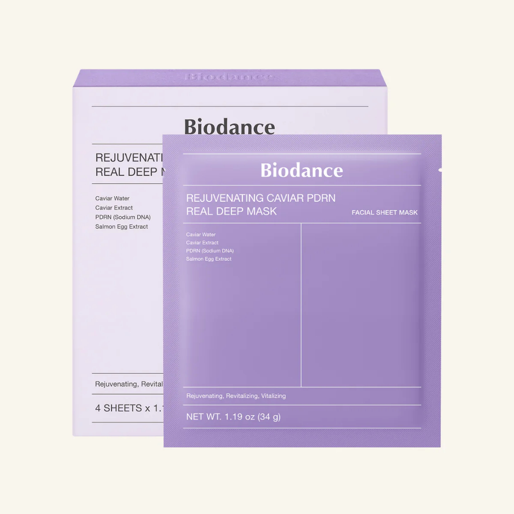 BIODANCE Rejuvenating Caviar PDRN Real Deep Mask / Sheet Mask Korea / Biodance Sheet Mask / Hydratin
