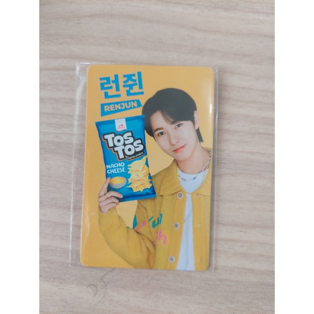 ​[OFFICIAL & SEALED] Photocard NCT Dream x Tos-Tos - Renjun