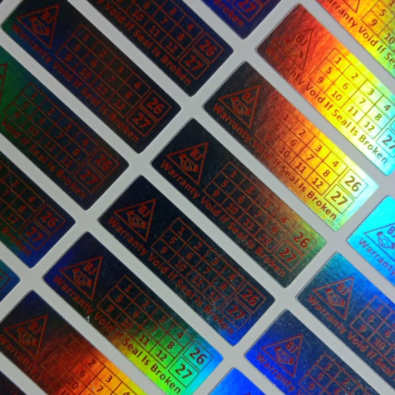 Segel Garansi Hologram Premium