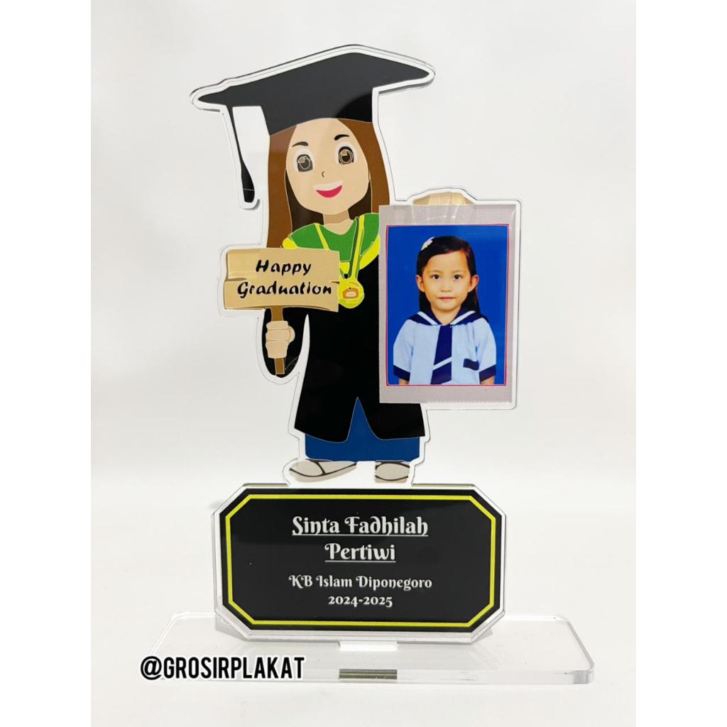 Plakat wisuda custom foto