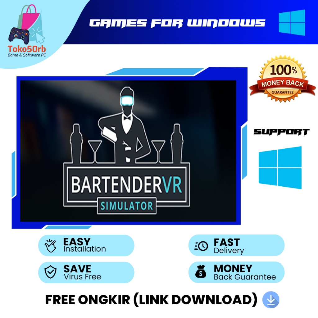 Bartender VR Simulator Game for Pc Full Version