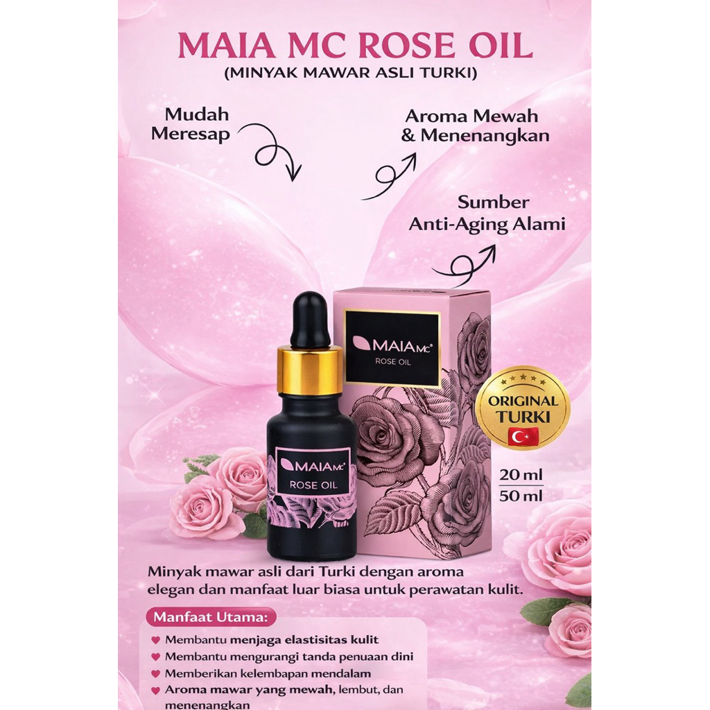 MAIA MC ROSE OIL ORIGINAL TURKI