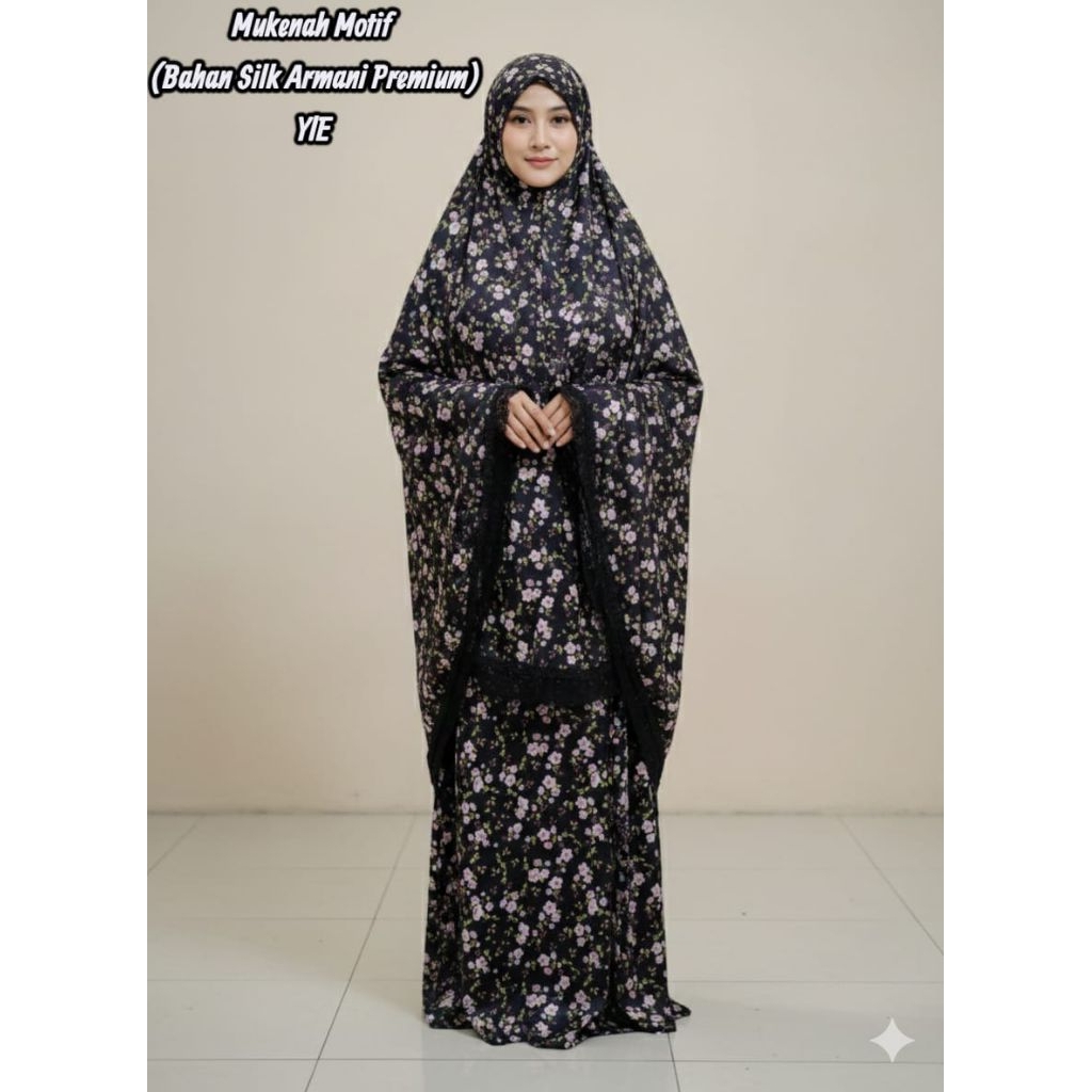 Mukenah Silk Armani motif