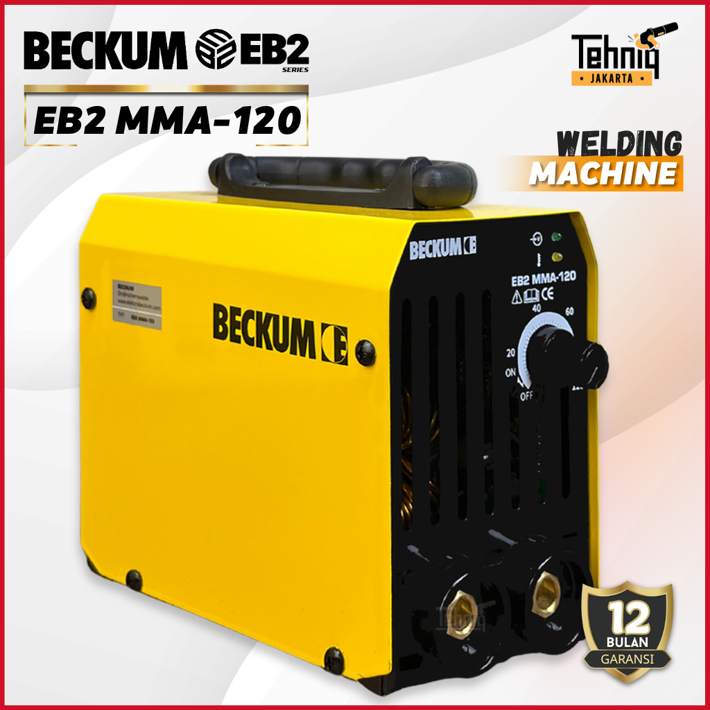 Beckum EB2 MMA 120 Mesin Travo Las Mini Listrik Inverter Welding Machine