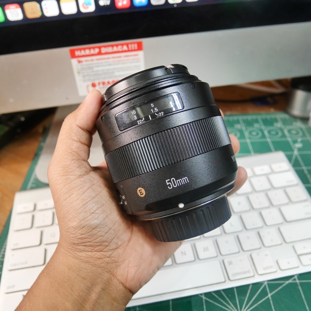 LENSA YONGNUO YN 50mm f1.4 NE for NIKON kode 5052