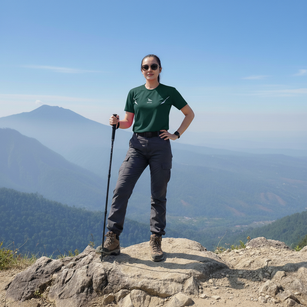JERSEY HIKING PRIA WANITA UNISEX NYAMAN DAN RINGAN BEST PERFOMANCE
