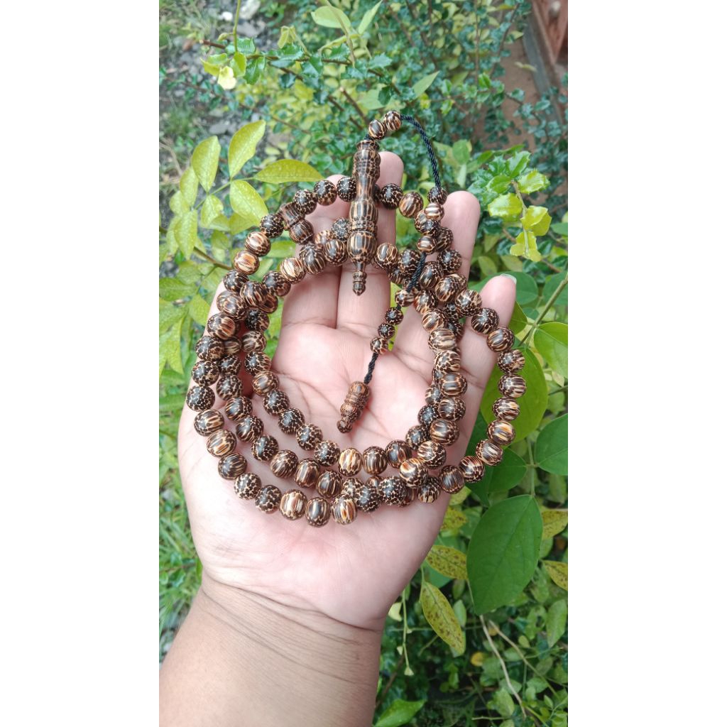 tasbih liwung macan hitam tasbih liwung 8 mm