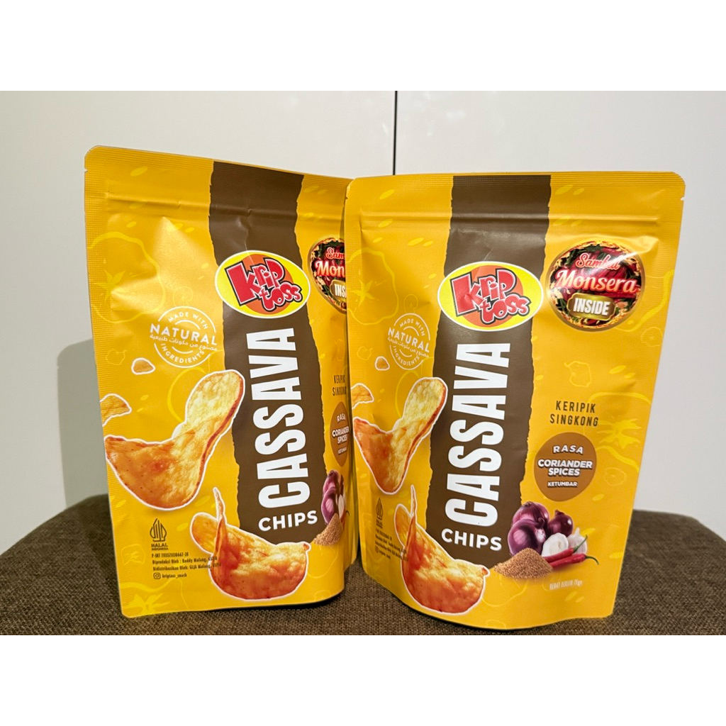 kriptoss kripik singkong Monsera