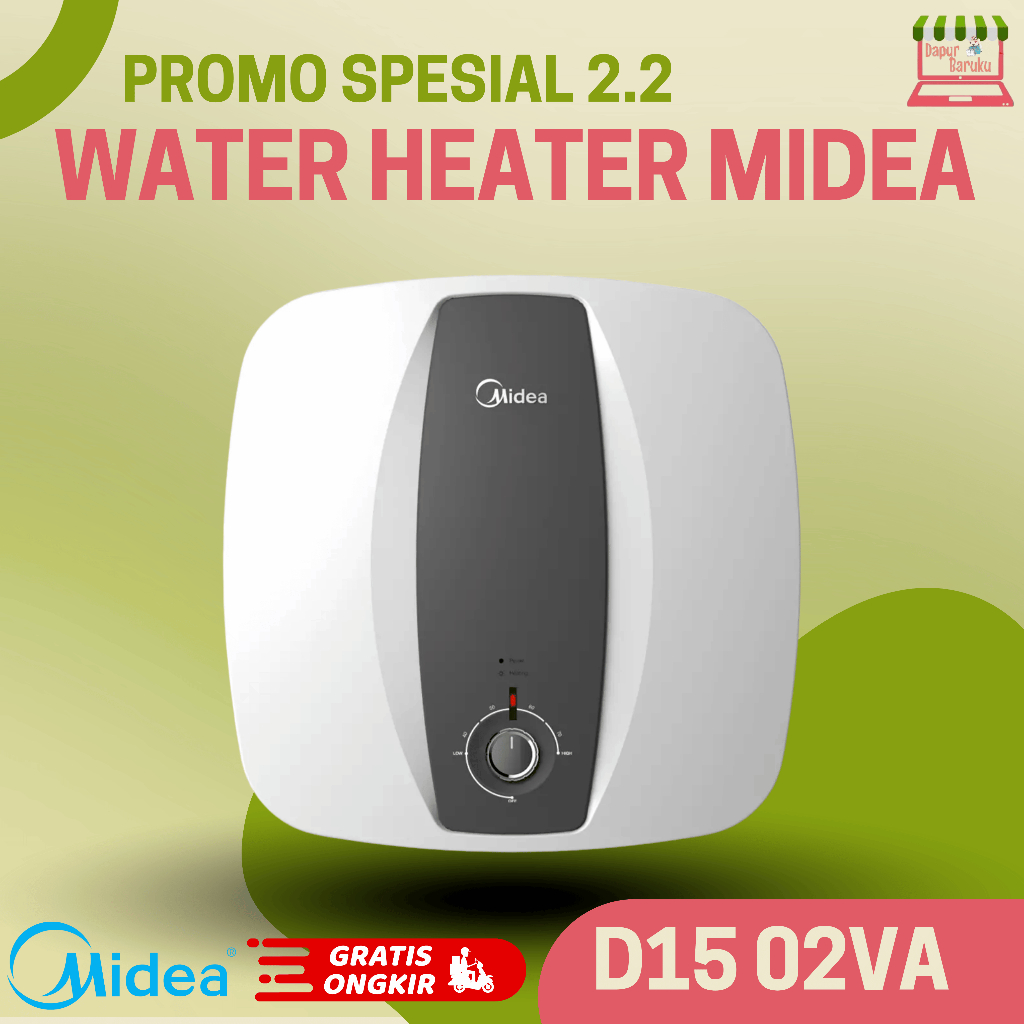 Midea D15-02VA Pemanas Air Listrik 15L